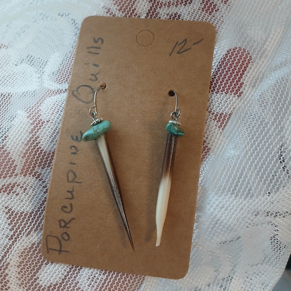 Porcupine Quil Earrings